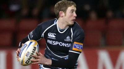 Glasgow Warriors stand-off Scott Wight