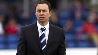 Ross County boss Derek Adams