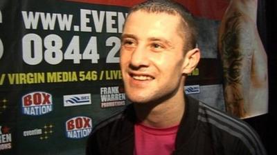 WBO world lightweight champion Ricky Burns