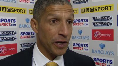 Norwich manager Chris Hughton