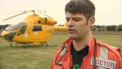 Nick Foster, Magpas Helimix doctor