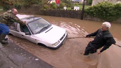 Car in Chew Magna