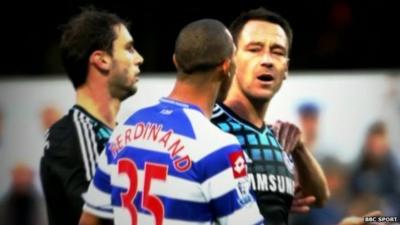 John Terry in "altercation" with QPR defender Anton Ferdinand