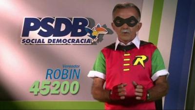 A candidate for Aracaju's City Council - Robin