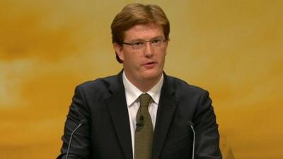 Chief Secretary to the Treasury Danny Alexander