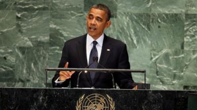 Barack Obama addresses UN General Assembly