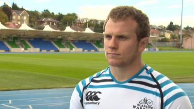 Glasgow Warriors captain Chris Fusaro