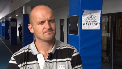 Glasgow Warriors head coach Gregor Townsend