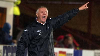 Dunfermline manager Jim Jefferies