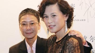 Gigi Chao (r) with Sean Eav