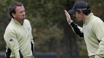 Graeme McDowell and Rory McIlroy