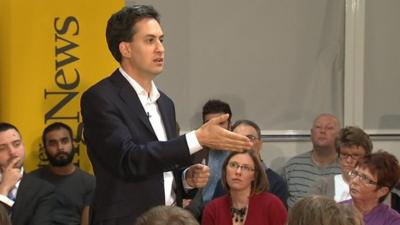 Labour leader Ed Miliband