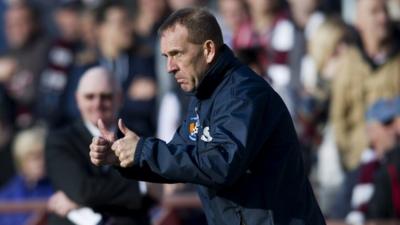 Kilmarnock manager Kenny Shiels