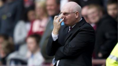 Heart of Midlothian manager John McGlynn