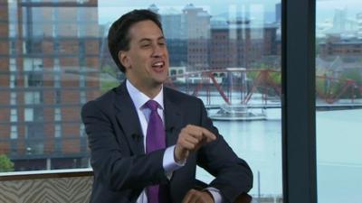 Ed Miliband on the BBC's Andrew Marr Show