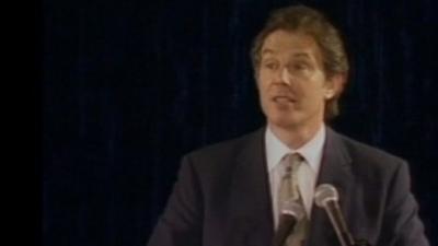 Tony Blair in 1999