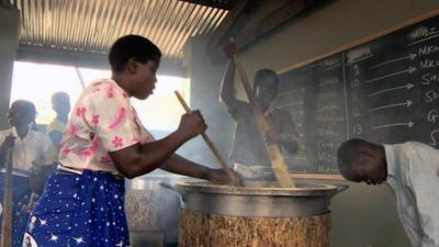 Kitchen in Malawi