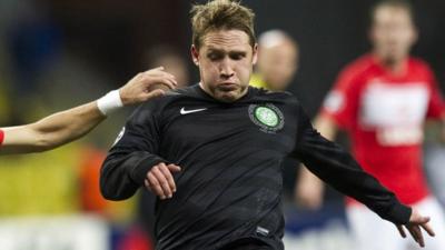 Celtic midfielder Kris Commons