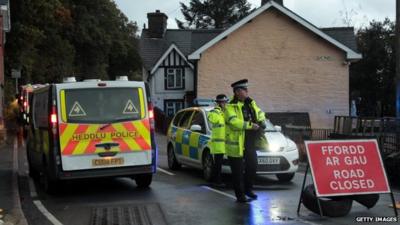 Police in Machynlleth