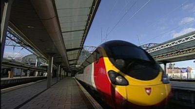 Virgin currently runs trains on the West Coast main line