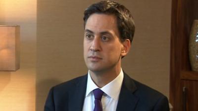 Labour leader Ed Miliband