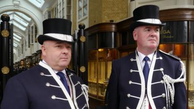 The Beadles of The Burlington Arcade