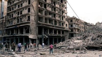 Aleppo bombings