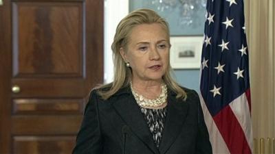 US Secretary of State Hillary Clinton