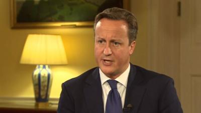 Prime Minister David Cameron