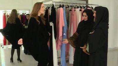 Women in abaya