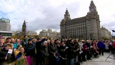 Beatles world record set at Pier Head