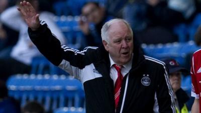 Aberdeen manager Craig Brown