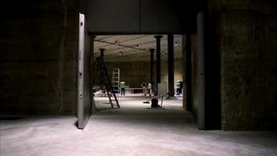 Inside a tank at Tate Modern