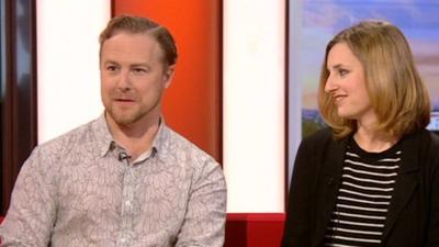 Samuel West and Laura Carmichael