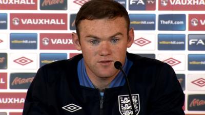 England's Wayne Rooney