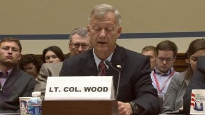 Lt Col Andrew Wood at House Oversight Committee