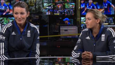 Charlotte Edwards and Laura Marsh