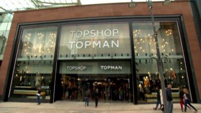 The new Topshop in Leeds