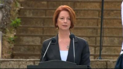 Australian Prime Minister Julia Gillard