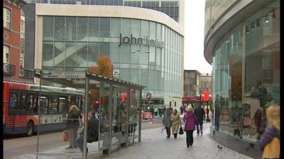 John Lewis store in Exeter