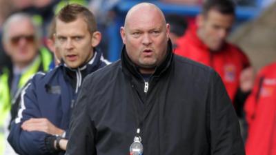 Linfield manager David Jeffrey