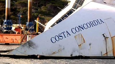 The Costa Concordia