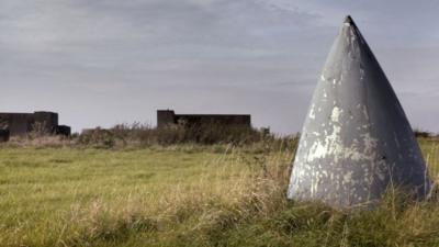 Relics at former RAF North Luffenham, Rutland