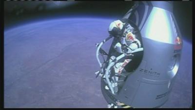 Felix Baumgartner's jump