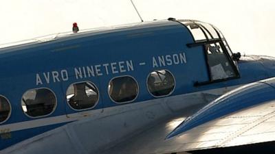 Avro Anson passenger aircraft