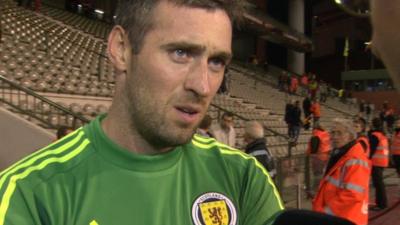 Scotland goalkeeper Allan McGregor