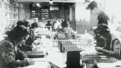 code breakers in the Second World War.