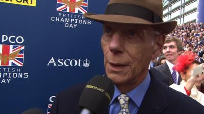 Frankel's trainer Sir Henry Cecil