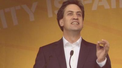 Labour leader Ed Miliband