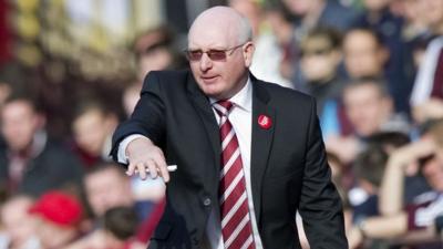 Heart of Midlothian manager John McGlynn